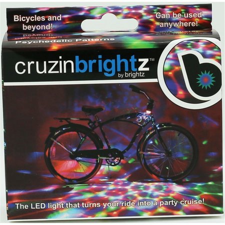 BRIGHTZ Cruzen Disco Bicycle LED Lights Multi-Colored BR4623
